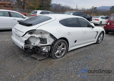 2012 Porsche Panamera Hybrid S из США, поврежденный, VIN WP0AD2A77CL045343